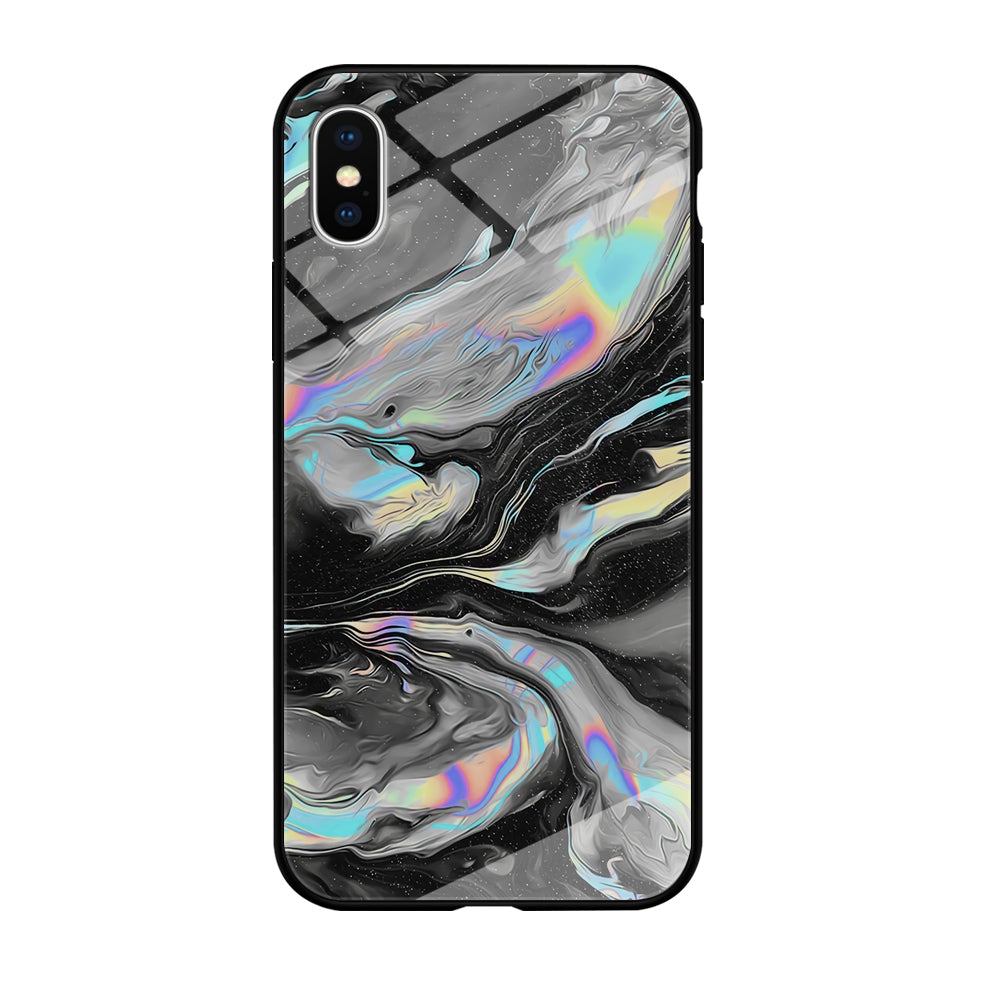Smoke Iridescent iPhone X Case