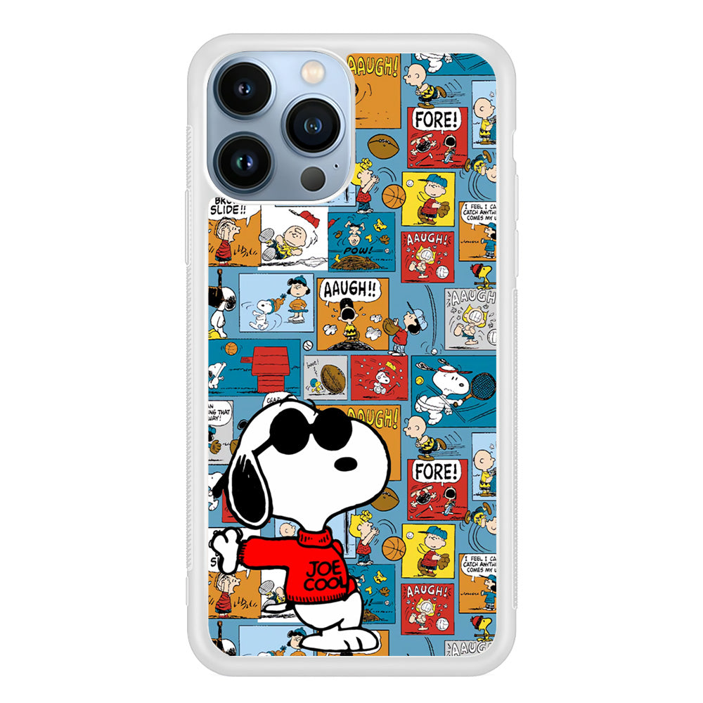 Snoopy Colorful Page iPhone 13 Pro Max Case