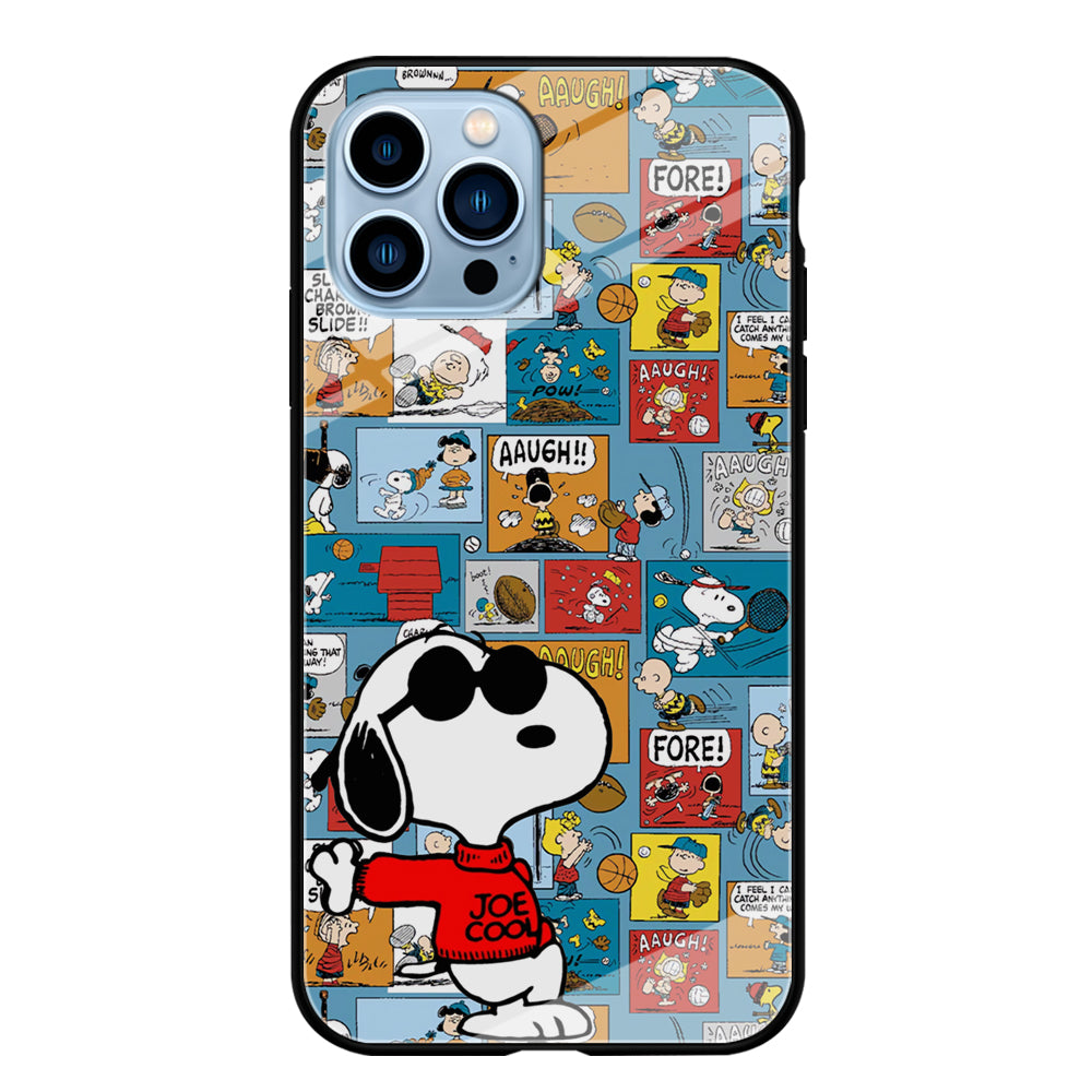 Snoopy Colorful Page iPhone 13 Pro Max Case