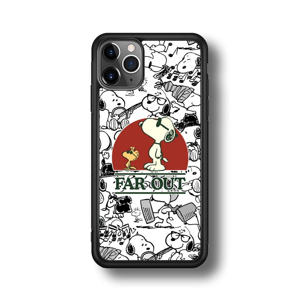 Snoopy Far Out Gaze iPhone 11 Pro Max Case