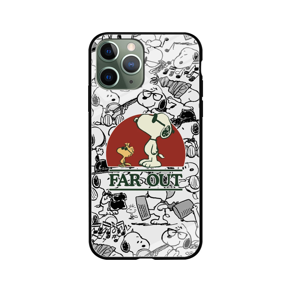 Snoopy Far Out Gaze iPhone 11 Pro Max Case