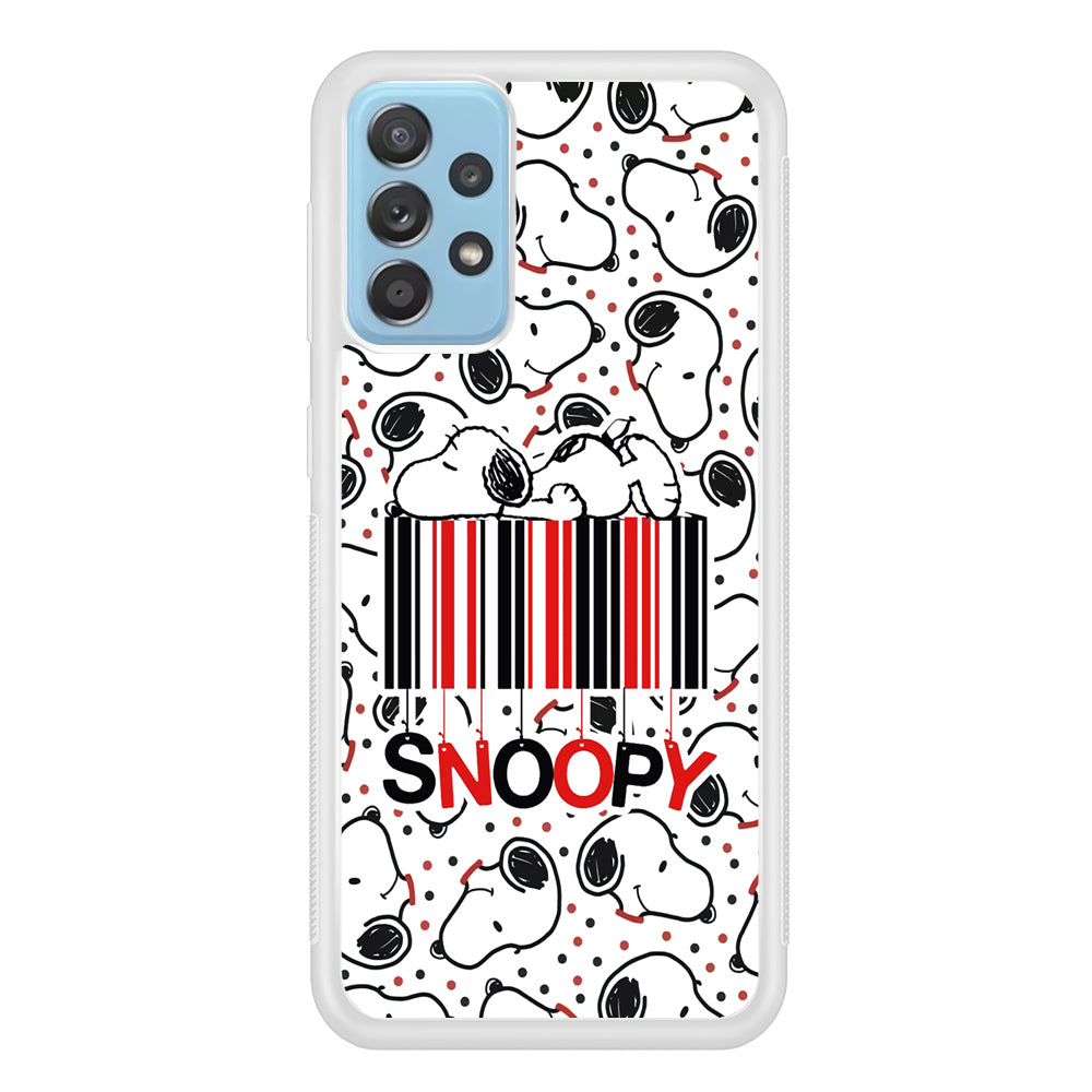 Snoopy Lazy Boy Samsung Galaxy A52 Case