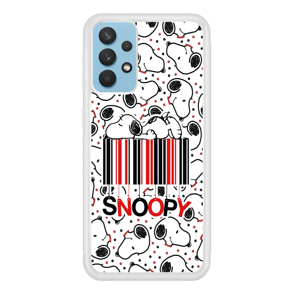 Snoopy Lazy Boy Samsung Galaxy A32 Case