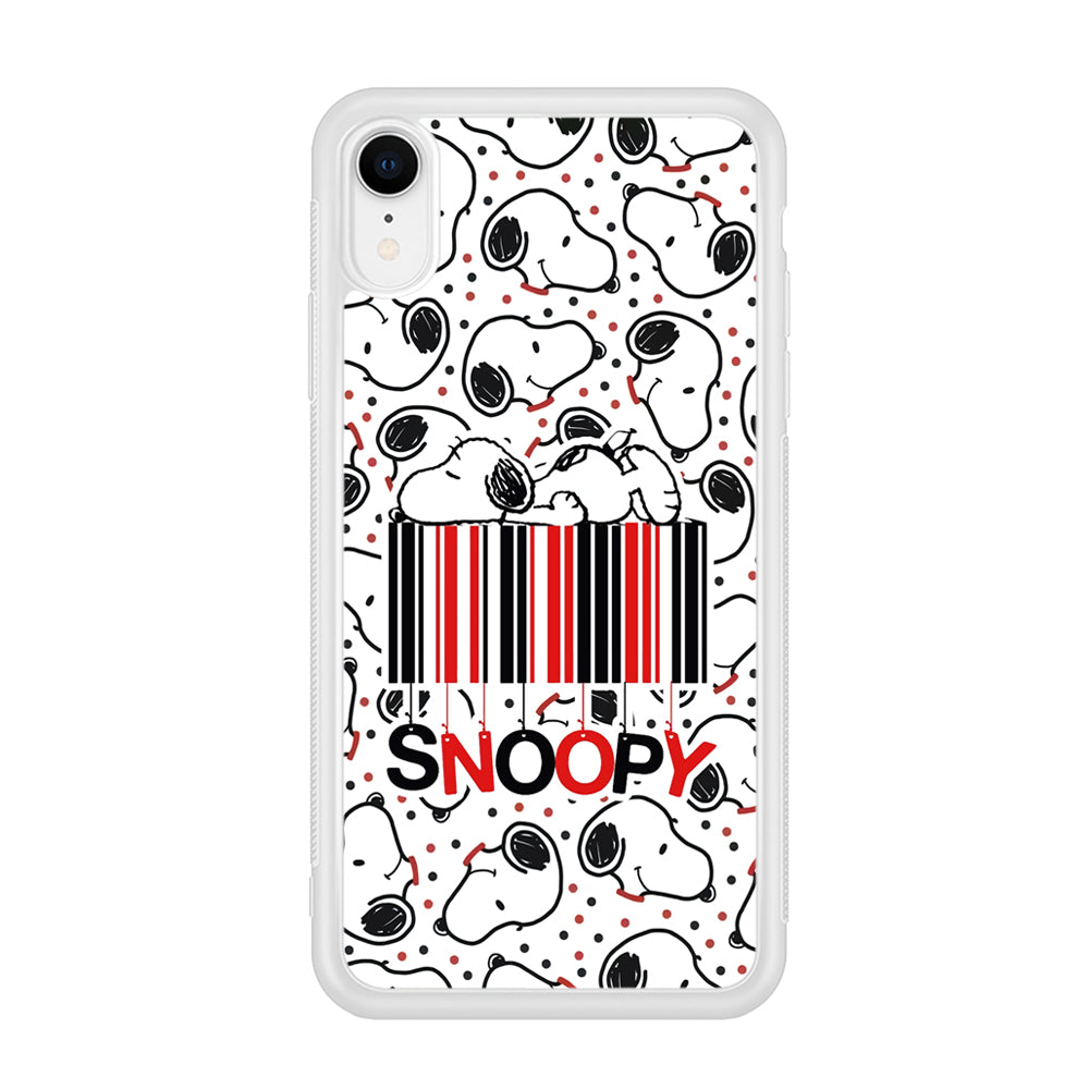 Snoopy Lazy Boy iPhone XR Case