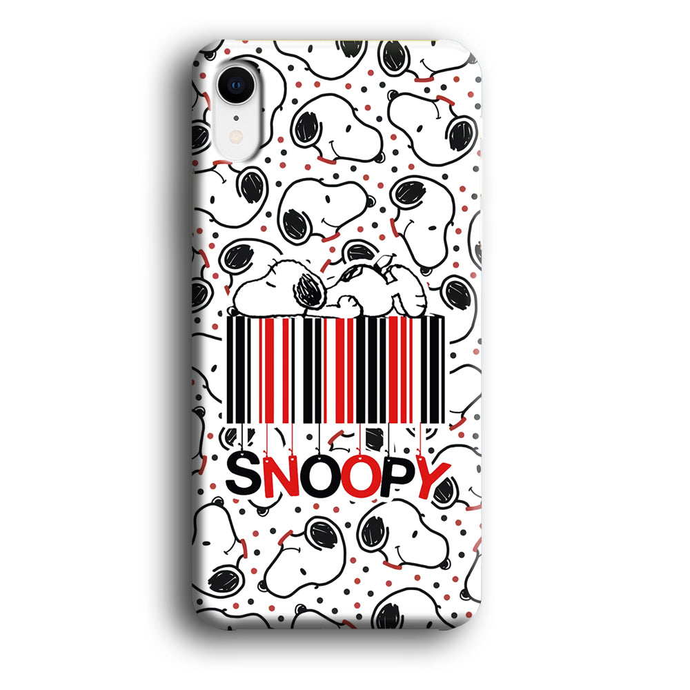 Snoopy Lazy Boy iPhone XR Case