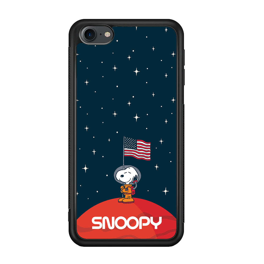 Snoopy Visiting The Moon iPod Touch 6 Case - Carneyforia