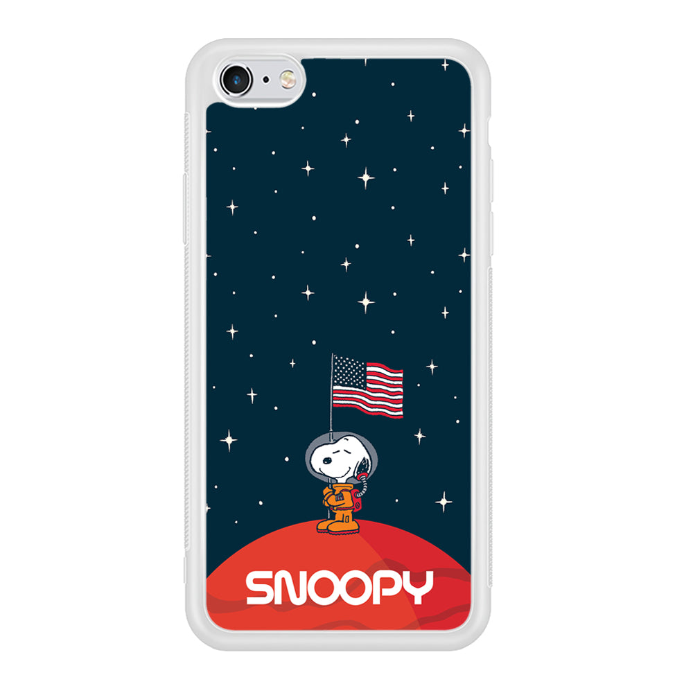 Snoopy Visiting The Moon iPhone 6 | 6s Case
