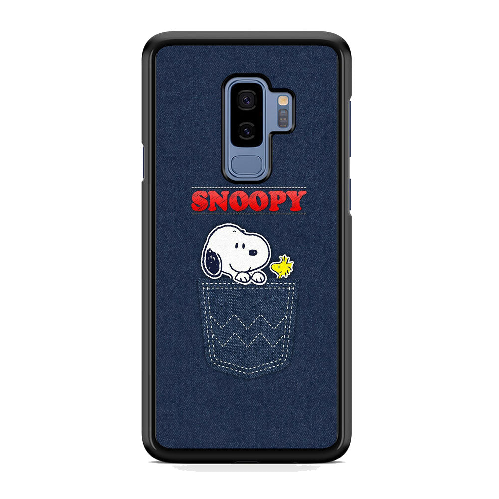 Snoopy And Woodstock In The Pocket Jeans Samsung Galaxy S9 Plus Case