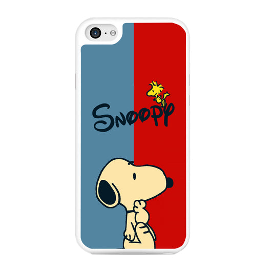 Snoopy Blue and Red Line iPhone 6 Plus | 6s Plus Case