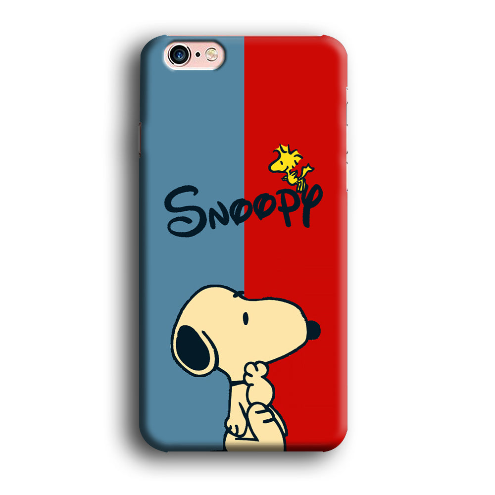 Snoopy Blue and Red Line iPhone 6 Plus | 6s Plus Case