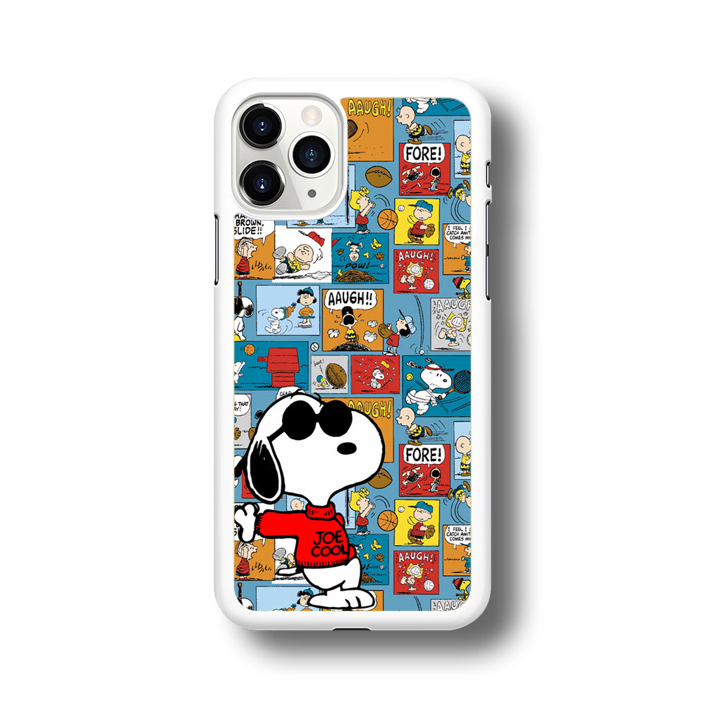 Snoopy Colorful Page iPhone 11 Pro Max Case