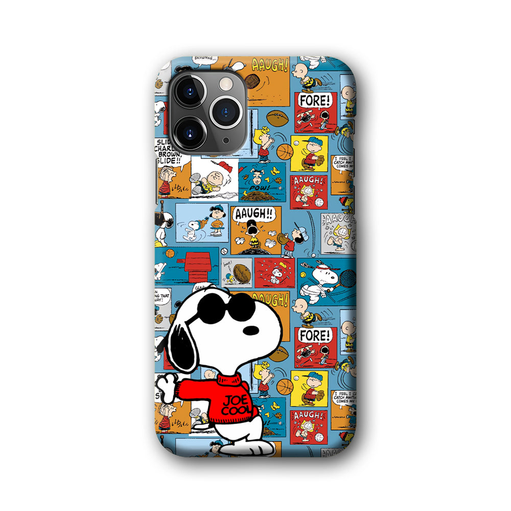 Snoopy Colorful Page iPhone 11 Pro Max Case
