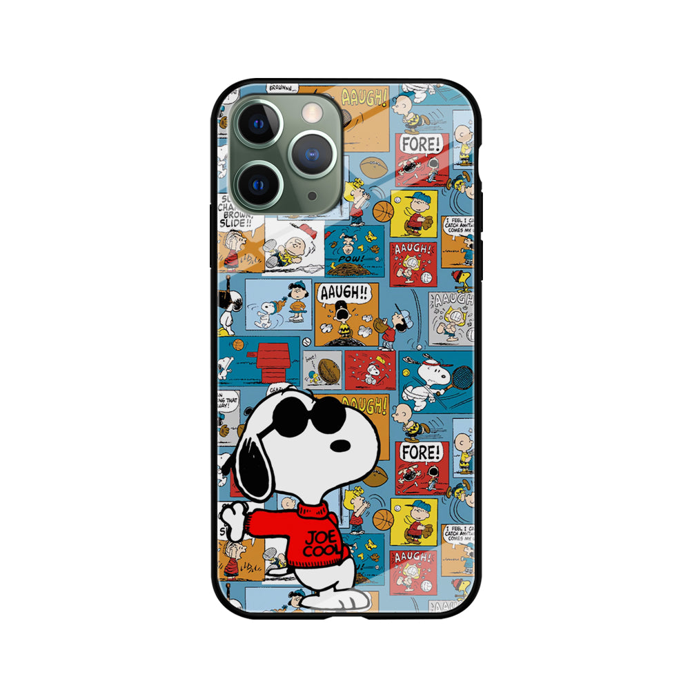 Snoopy Colorful Page iPhone 11 Pro Max Case