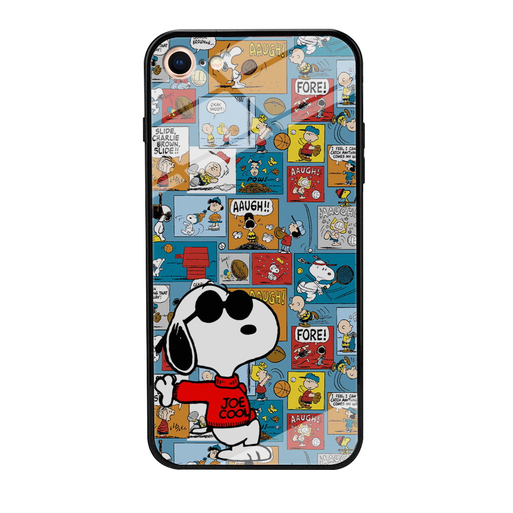 Snoopy Colorful Page iPhone 7 Case