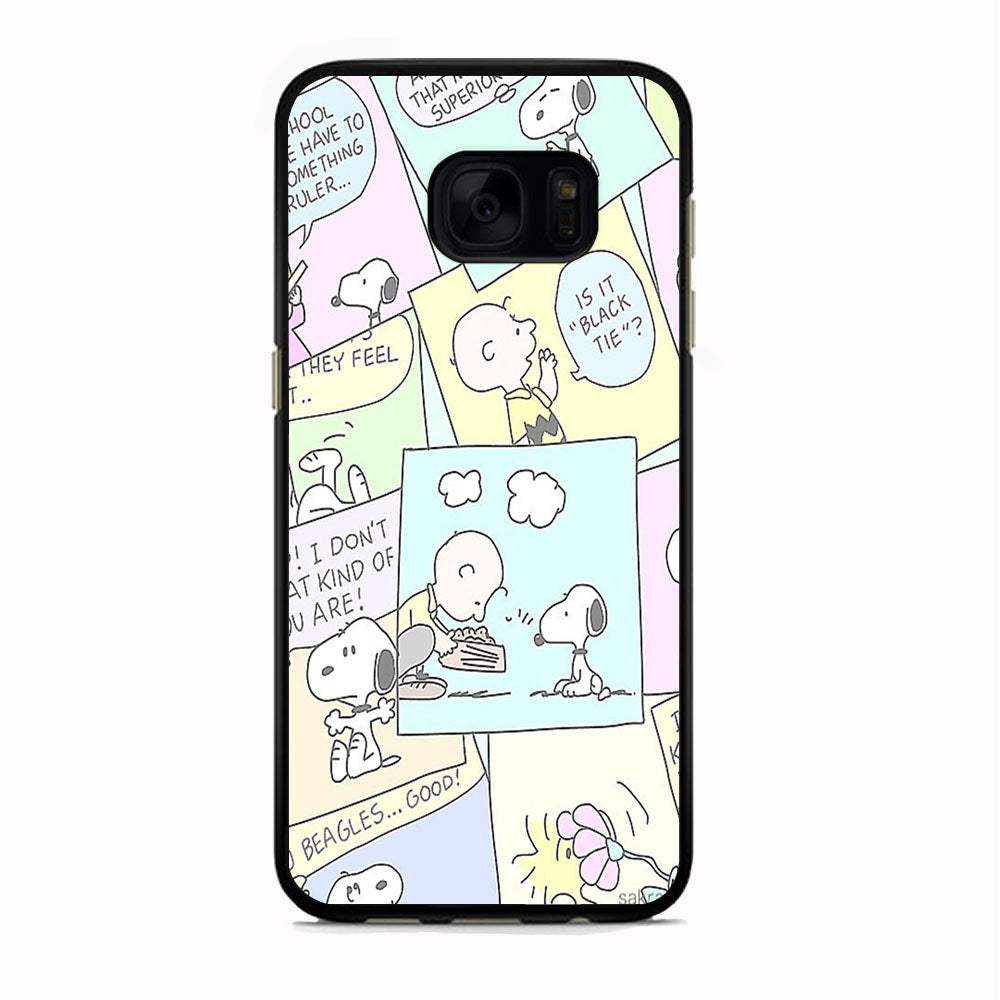 Snoopy Comic Samsung Galaxy S7 Case