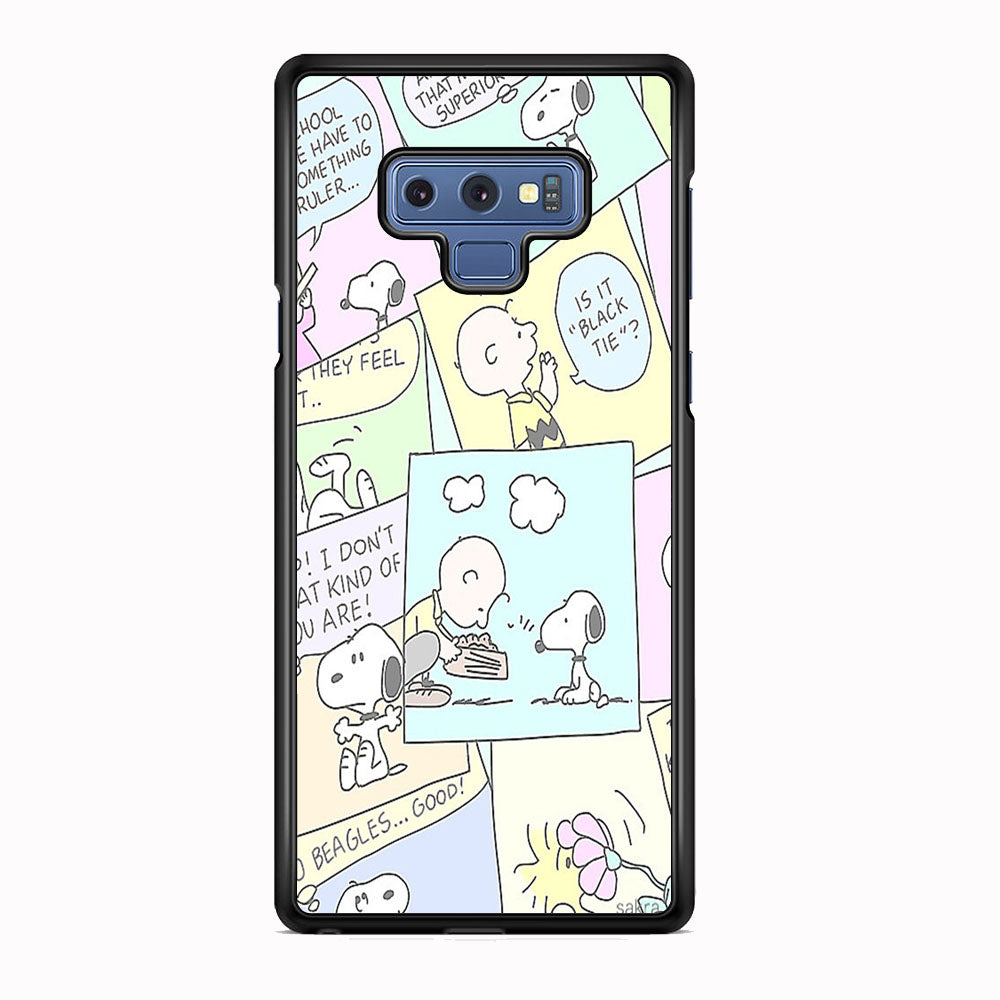 Snoopy Comic Samsung Galaxy Note 9 Case