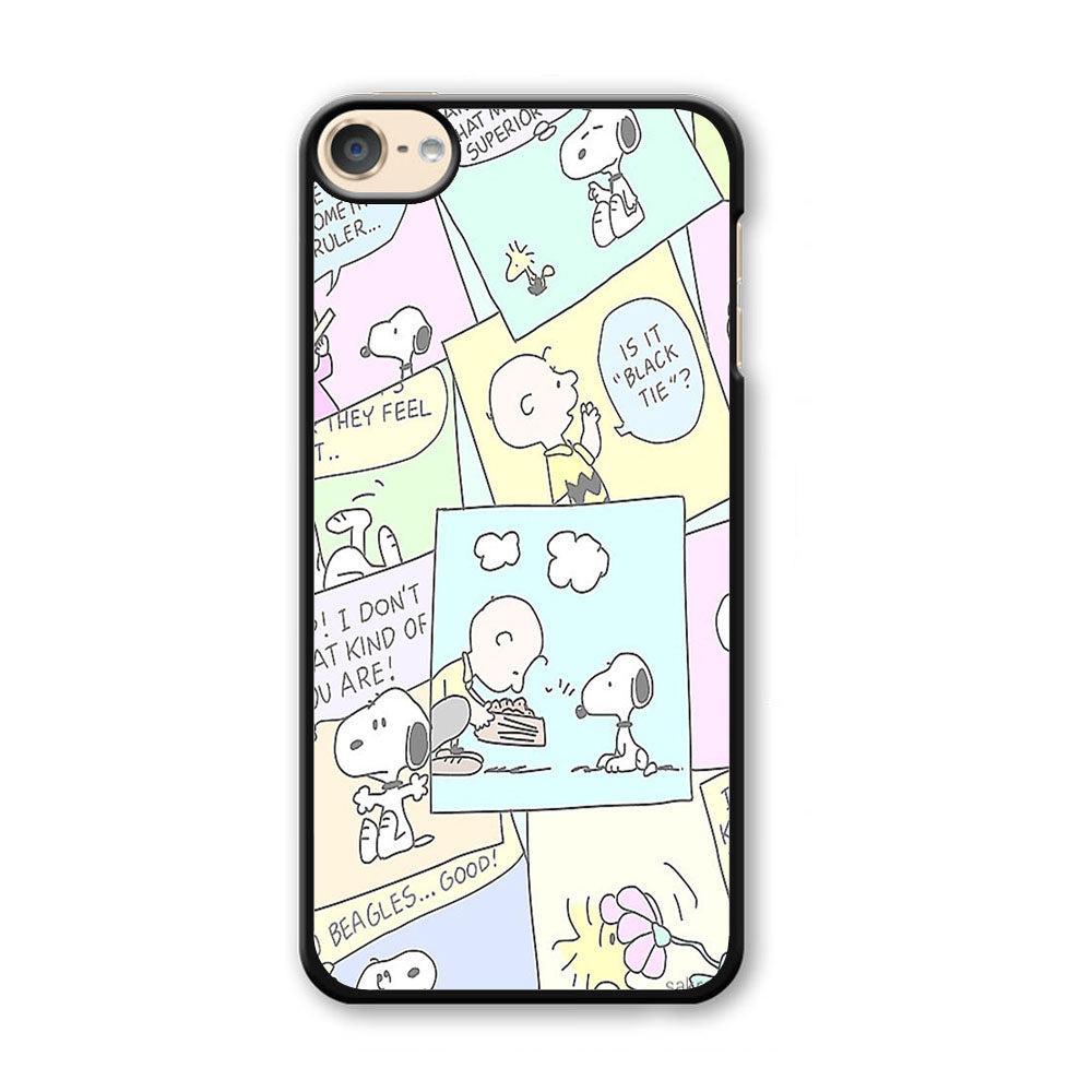 Snoopy Comic iPod Touch 6 Case - Carneyforia