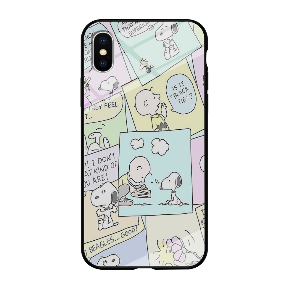 Snoopy Comic iPhone XS MAX Case