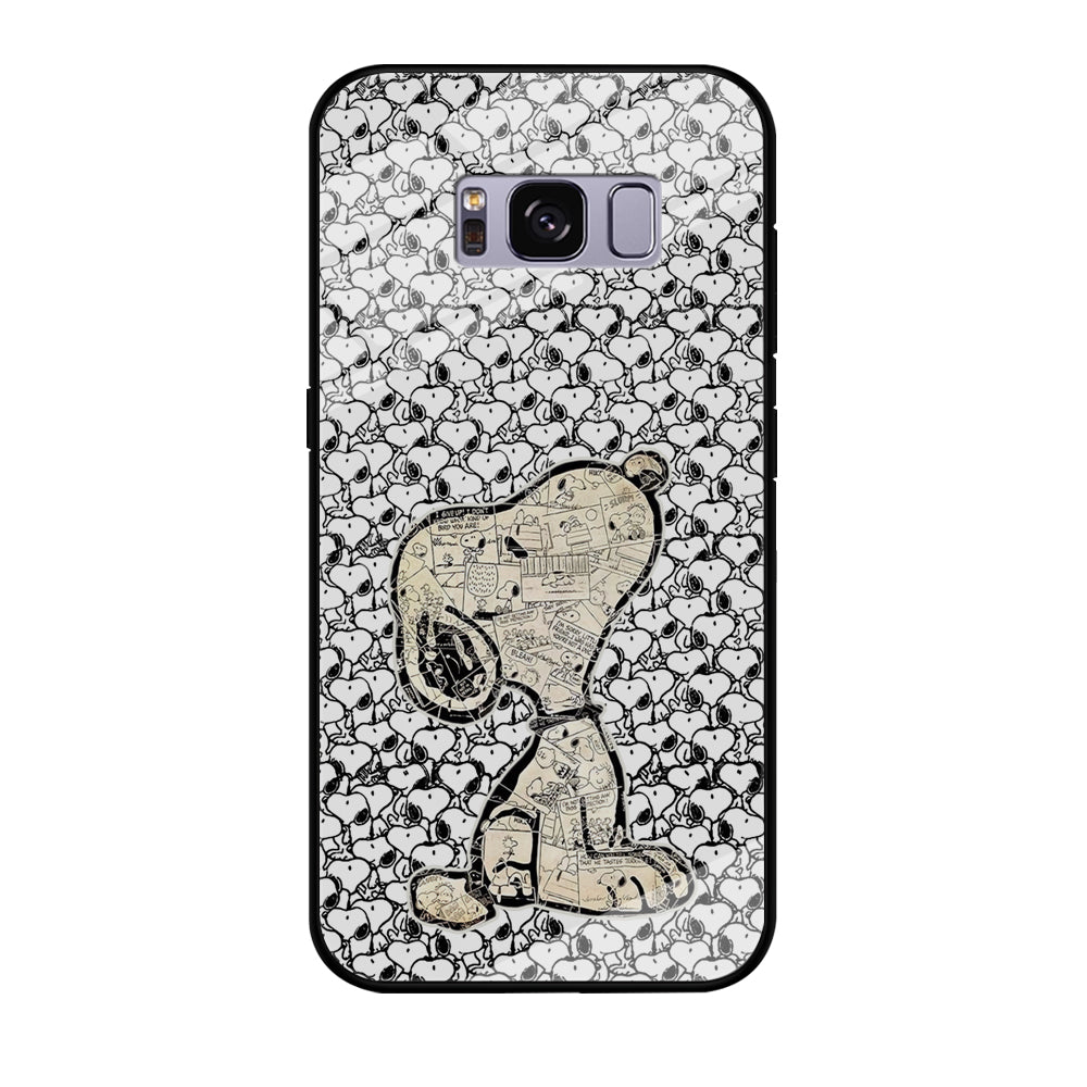 Snoopy Comic in Dog Samsung Galaxy S8 Case