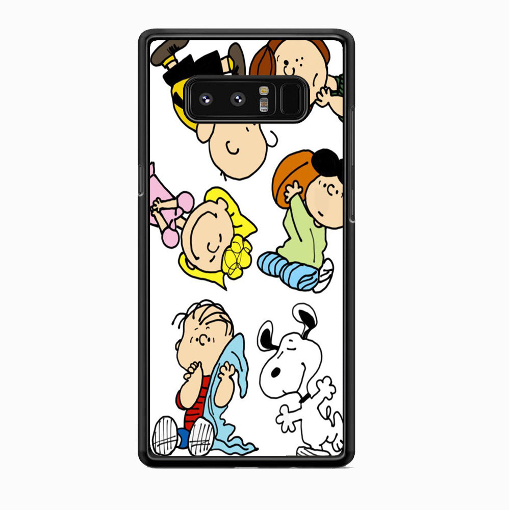 Snoopy Gang Samsung Galaxy Note 8 Case