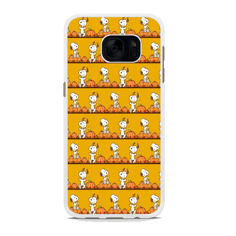 Snoopy Happy farm Fruit Samsung Galaxy S7 Case
