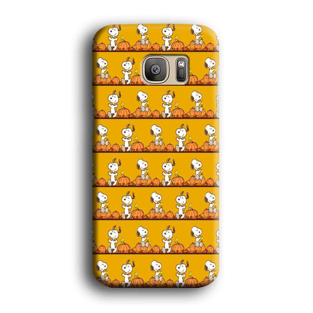 Snoopy Happy farm Fruit Samsung Galaxy S7 Case