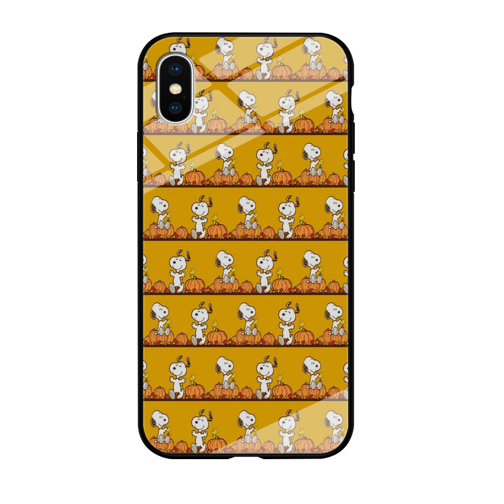 Snoopy Happy farm Fruit iPhone X Case