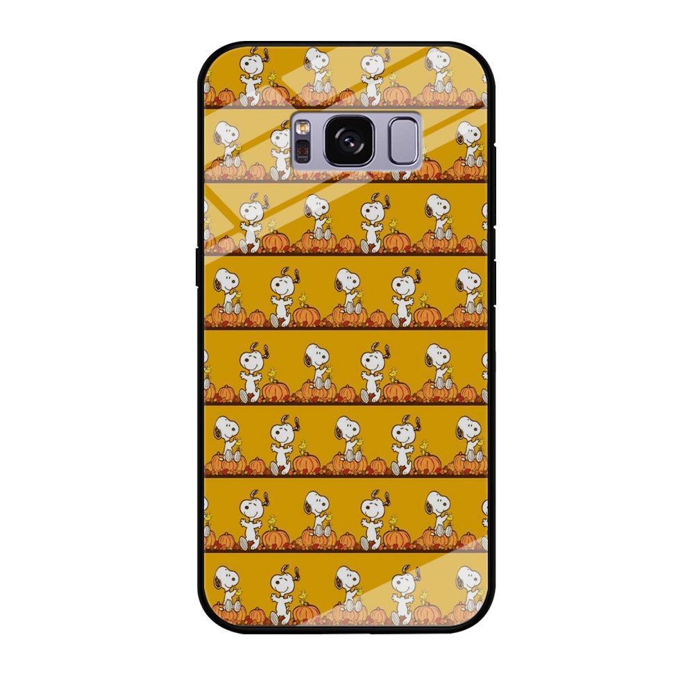 Snoopy Happy farm Fruit Samsung Galaxy S8 Plus Case