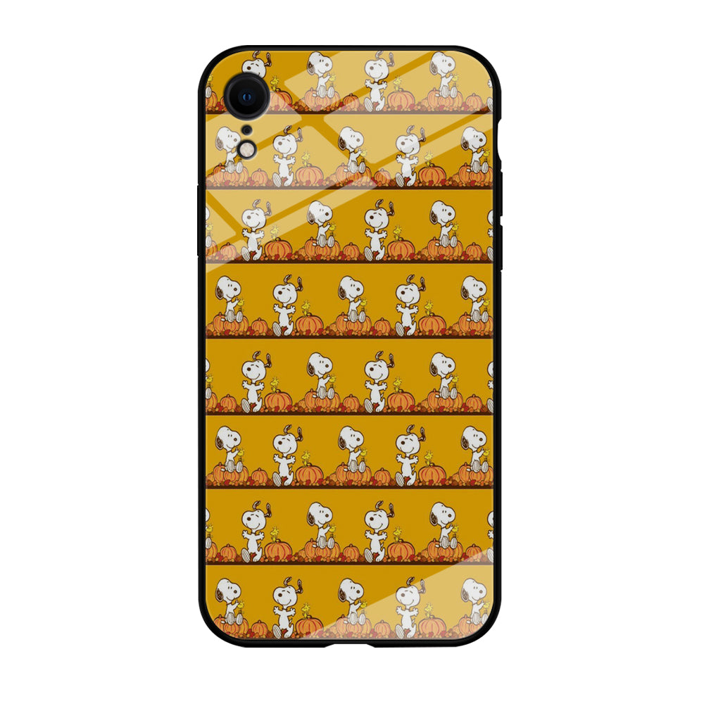Snoopy Happy farm Fruit iPhone XR Case