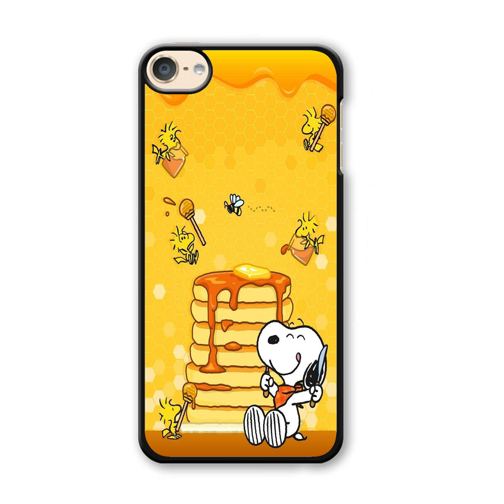 Snoopy Like Eat Pancake Hooney iPod Touch 6 Case - Carneyforia