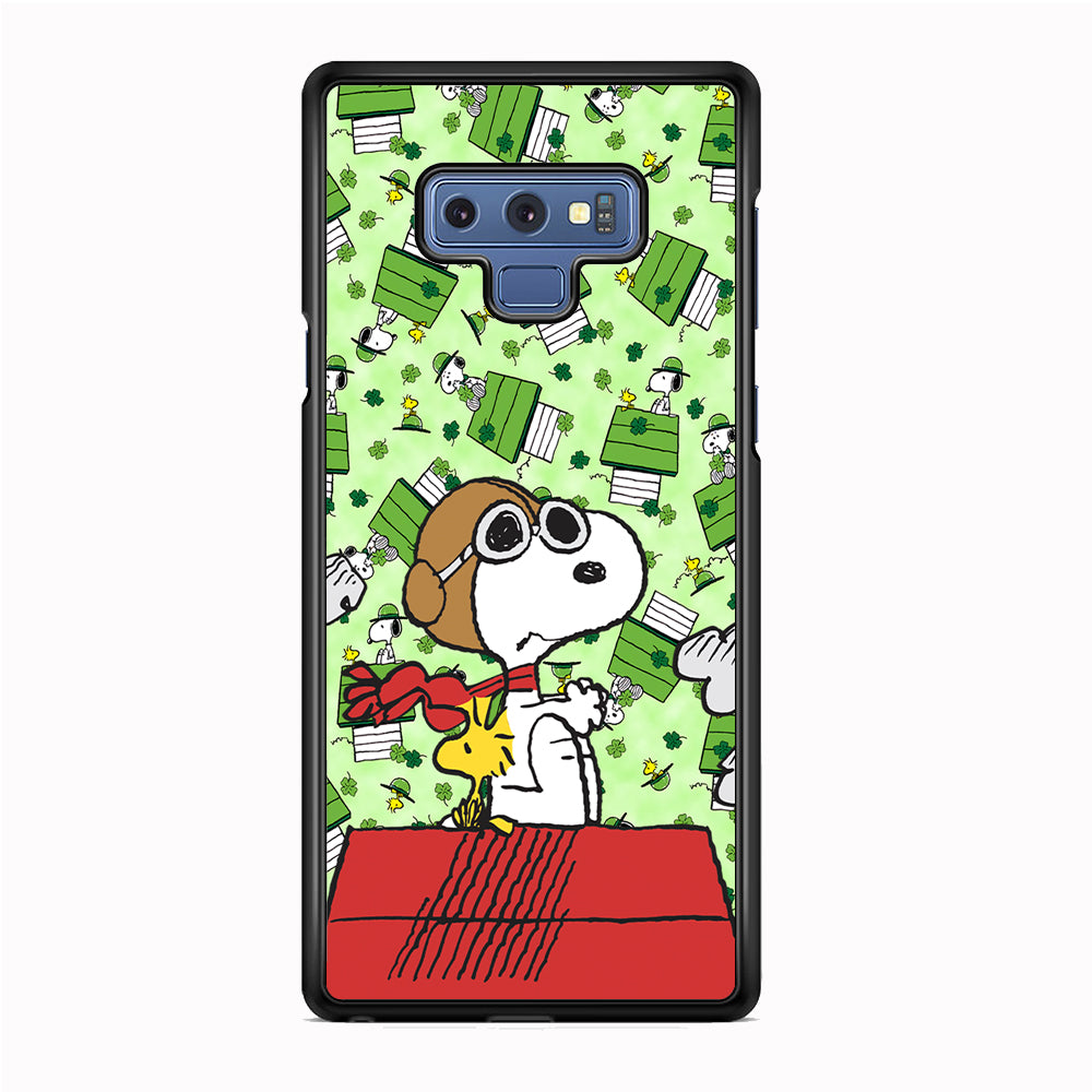 Snoopy Pilot Role Samsung Galaxy Note 9 Case