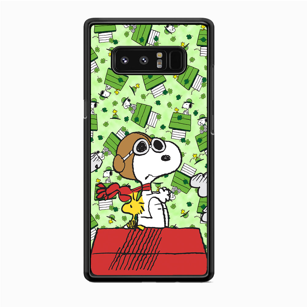 Snoopy Pilot Role Samsung Galaxy Note 8 Case