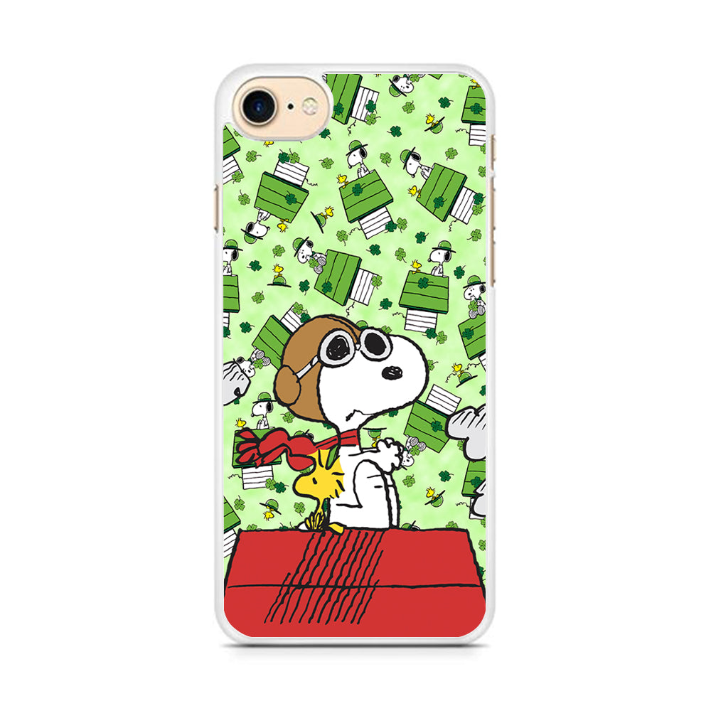 Snoopy Pilot Role iPhone 8 Case