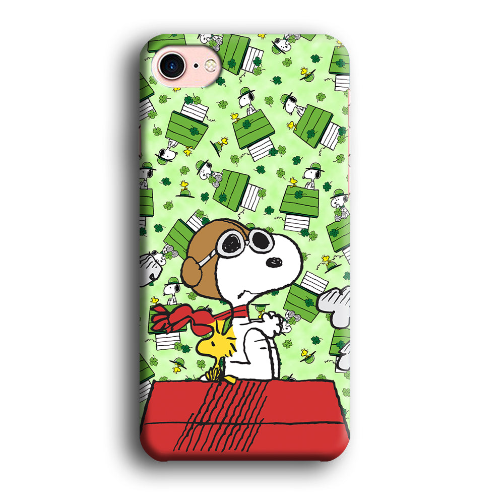 Snoopy Pilot Role iPhone 8 Case