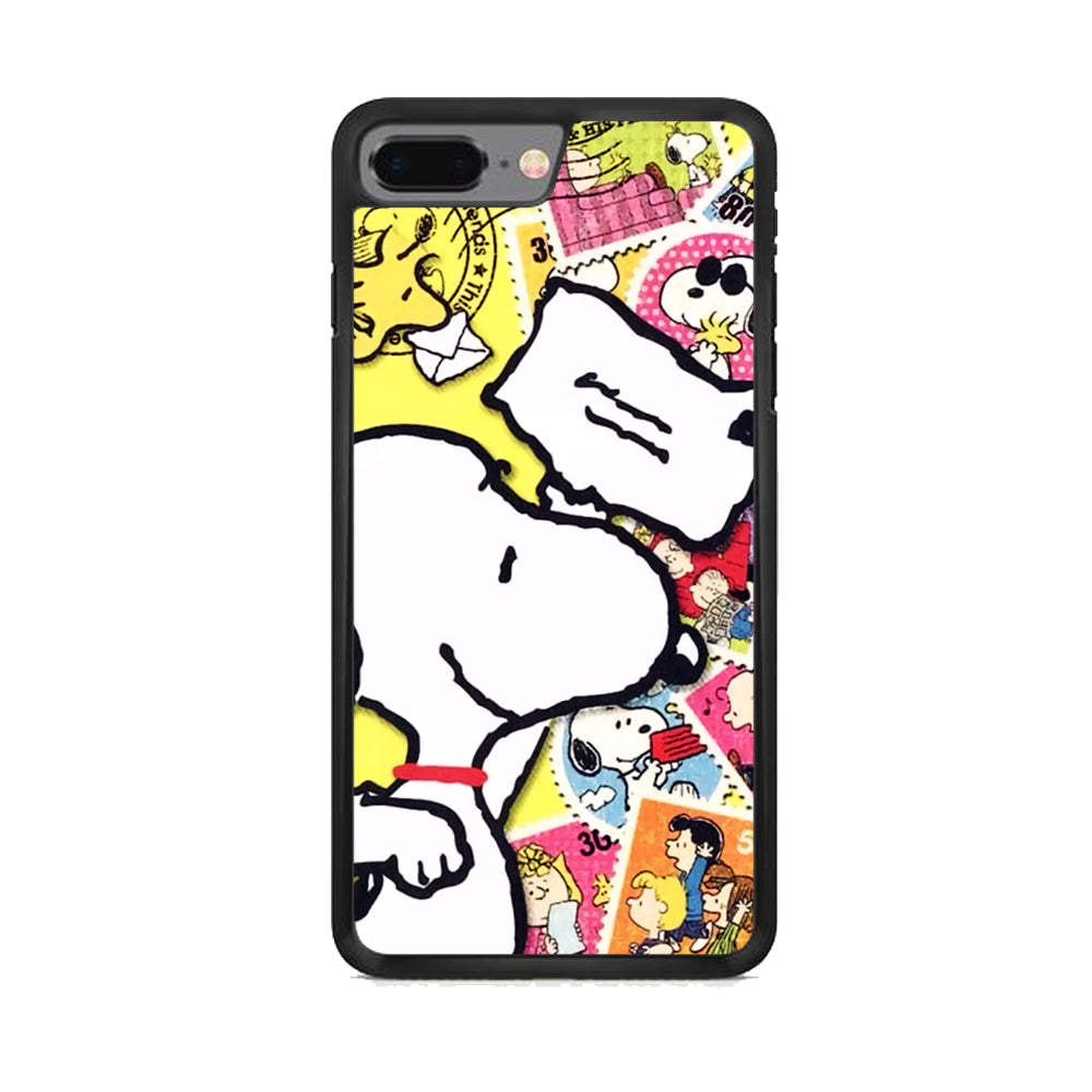 Snoopy Sending The Letter iPhone 7 Plus Case