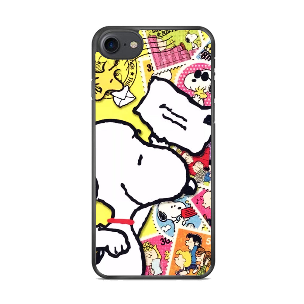 Snoopy Sending The Letter iPhone 8 Case