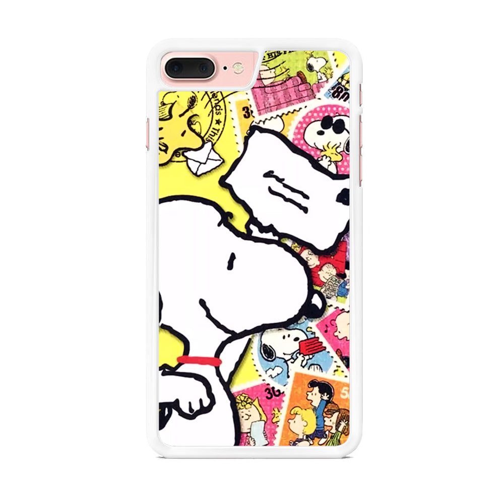 Snoopy Sending The Letter iPhone 7 Plus Case