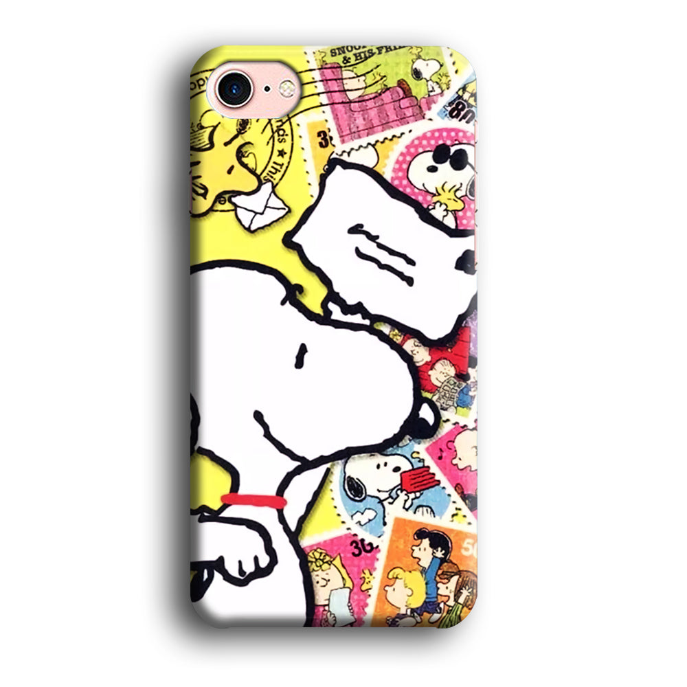 Snoopy Sending The Letter iPhone 8 Case