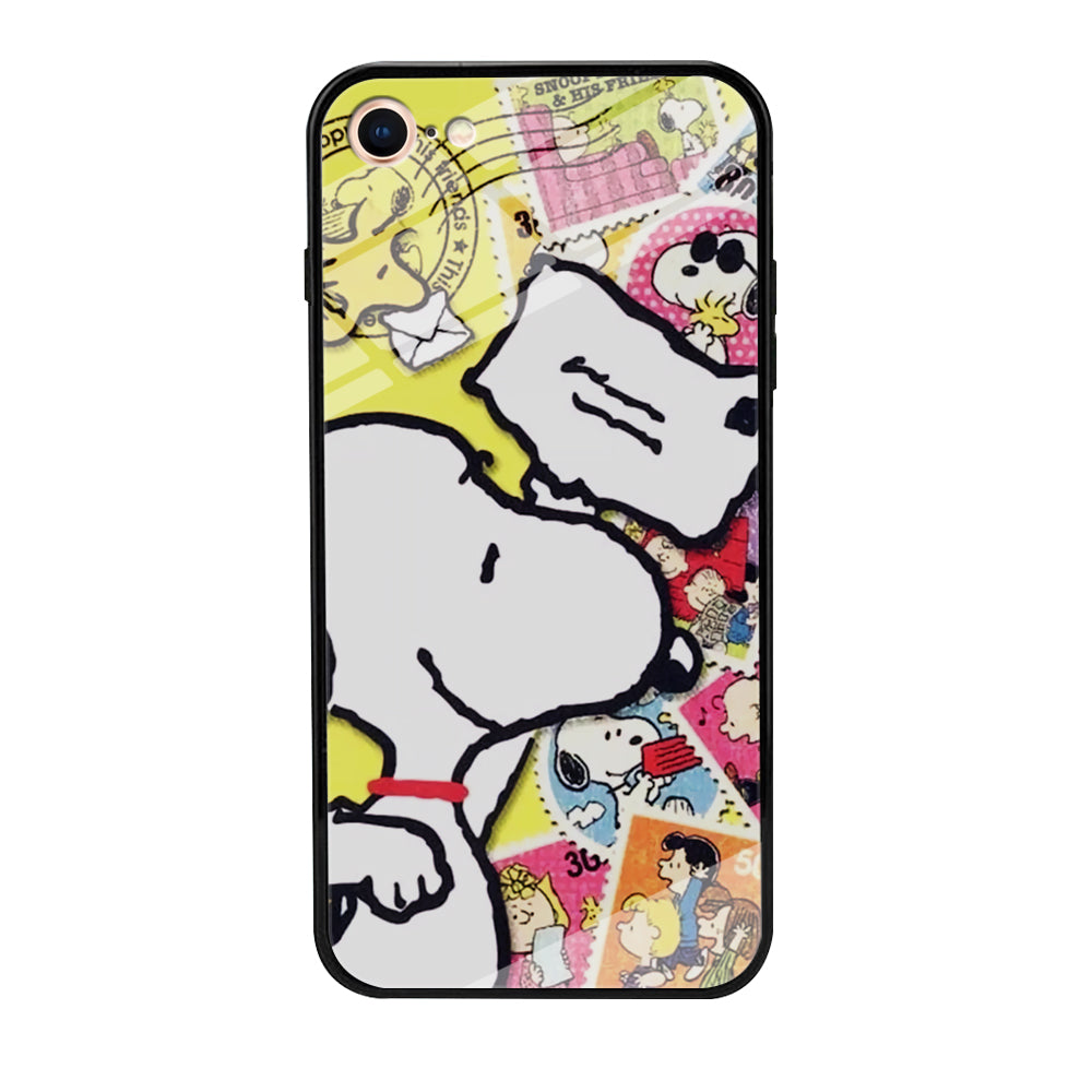 Snoopy Sending The Letter iPhone 8 Case