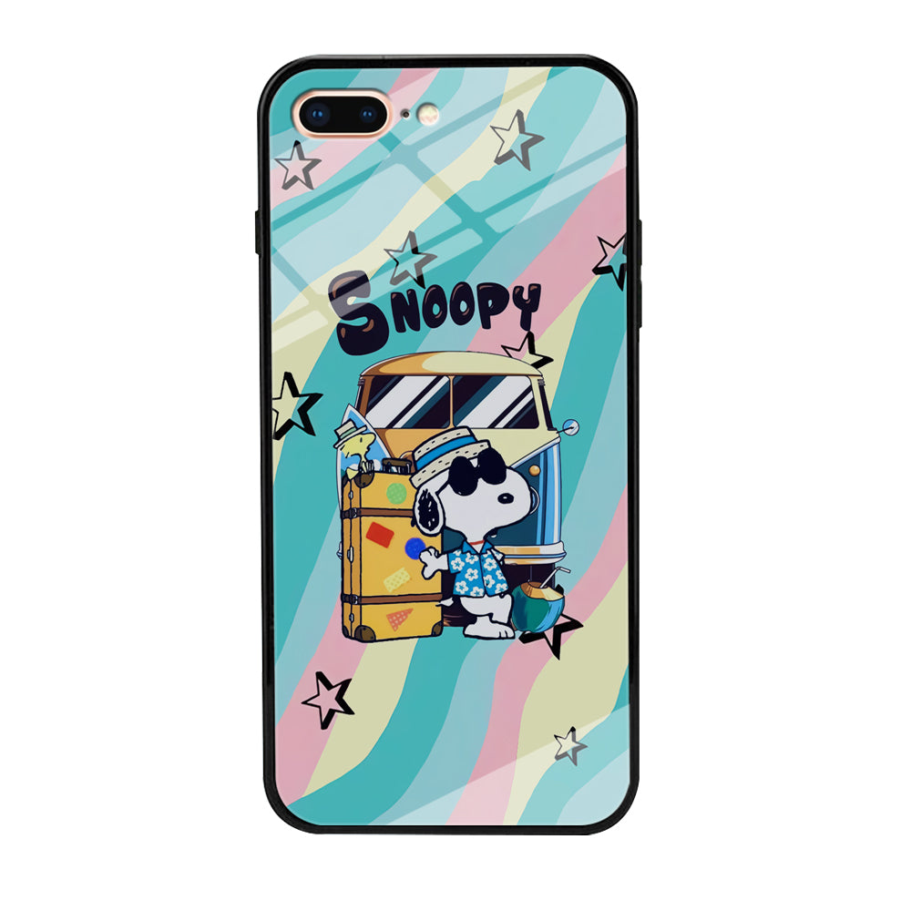 Snoopy Vacation Duty iPhone 7 Plus Case
