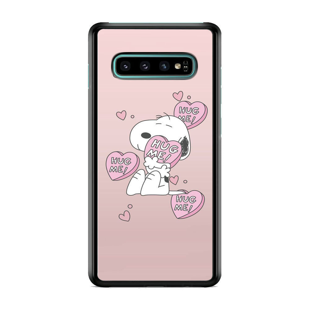 Snoopy Want A Hug Samsung Galaxy S10 Plus Case