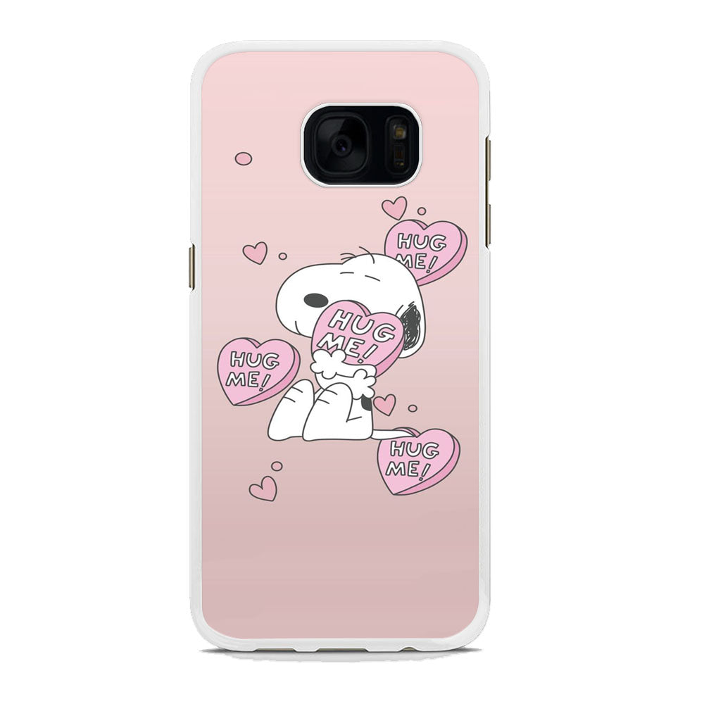 Snoopy Want A Hug Samsung Galaxy S7 Case