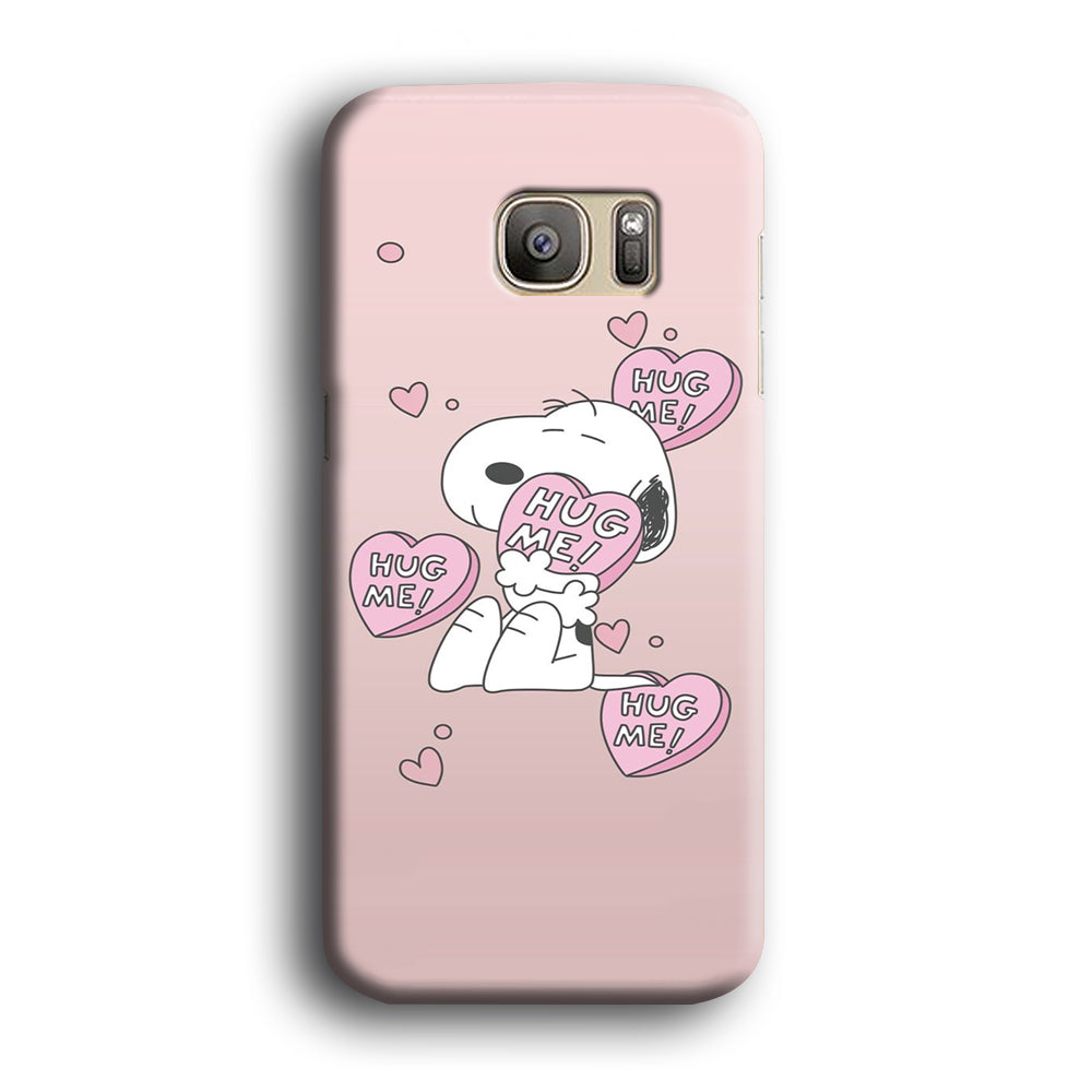 Snoopy Want A Hug Samsung Galaxy S7 Case