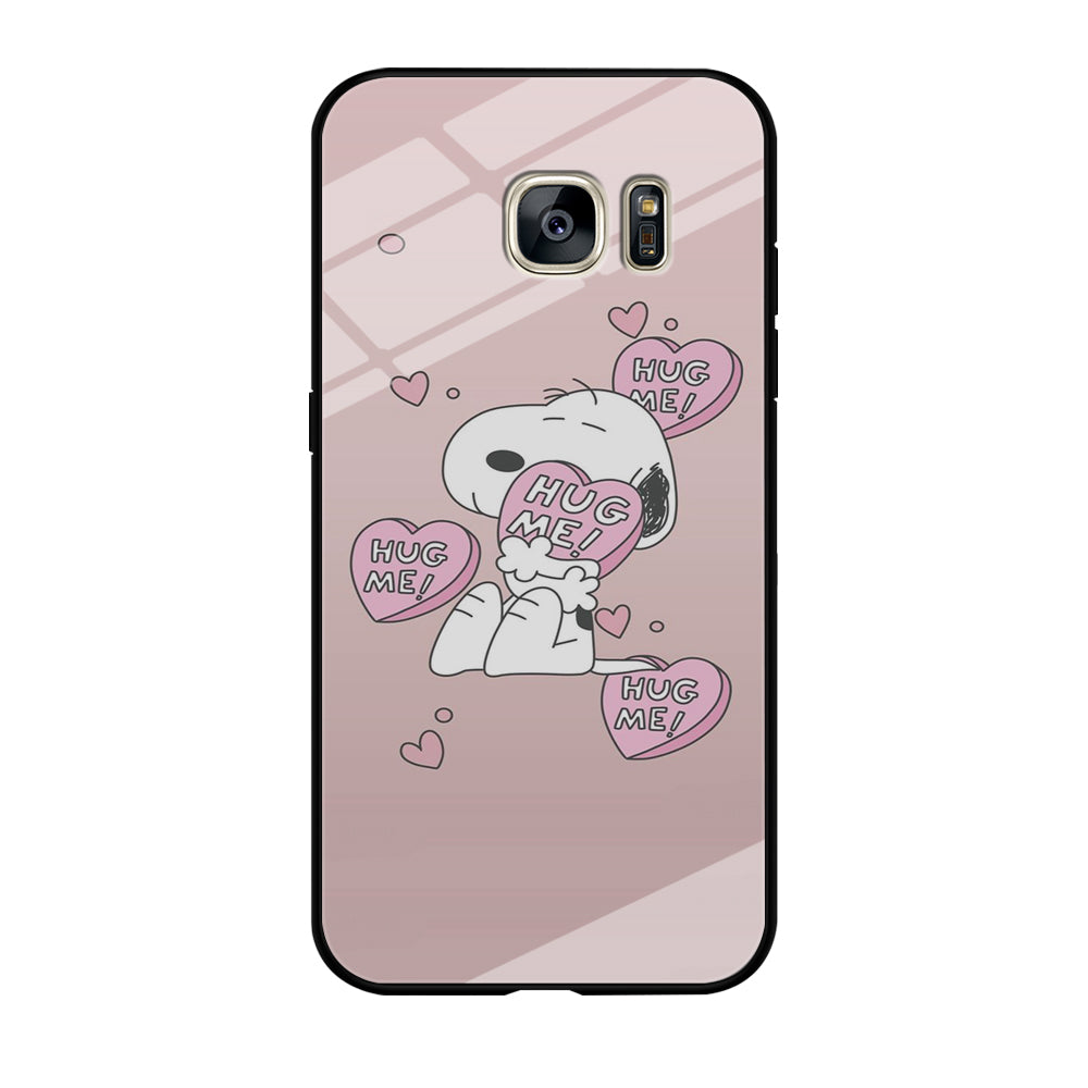 Snoopy Want A Hug Samsung Galaxy S7 Case