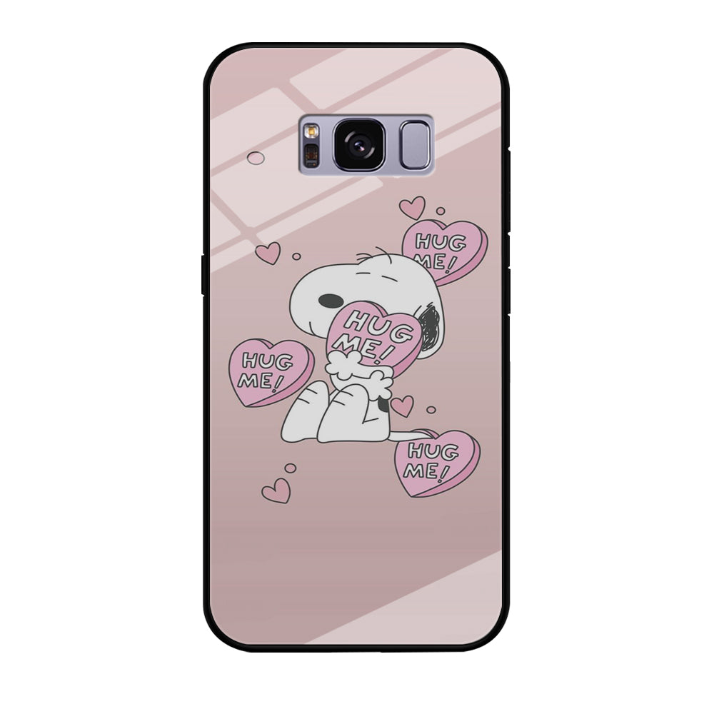 Snoopy Want A Hug Samsung Galaxy S8 Case