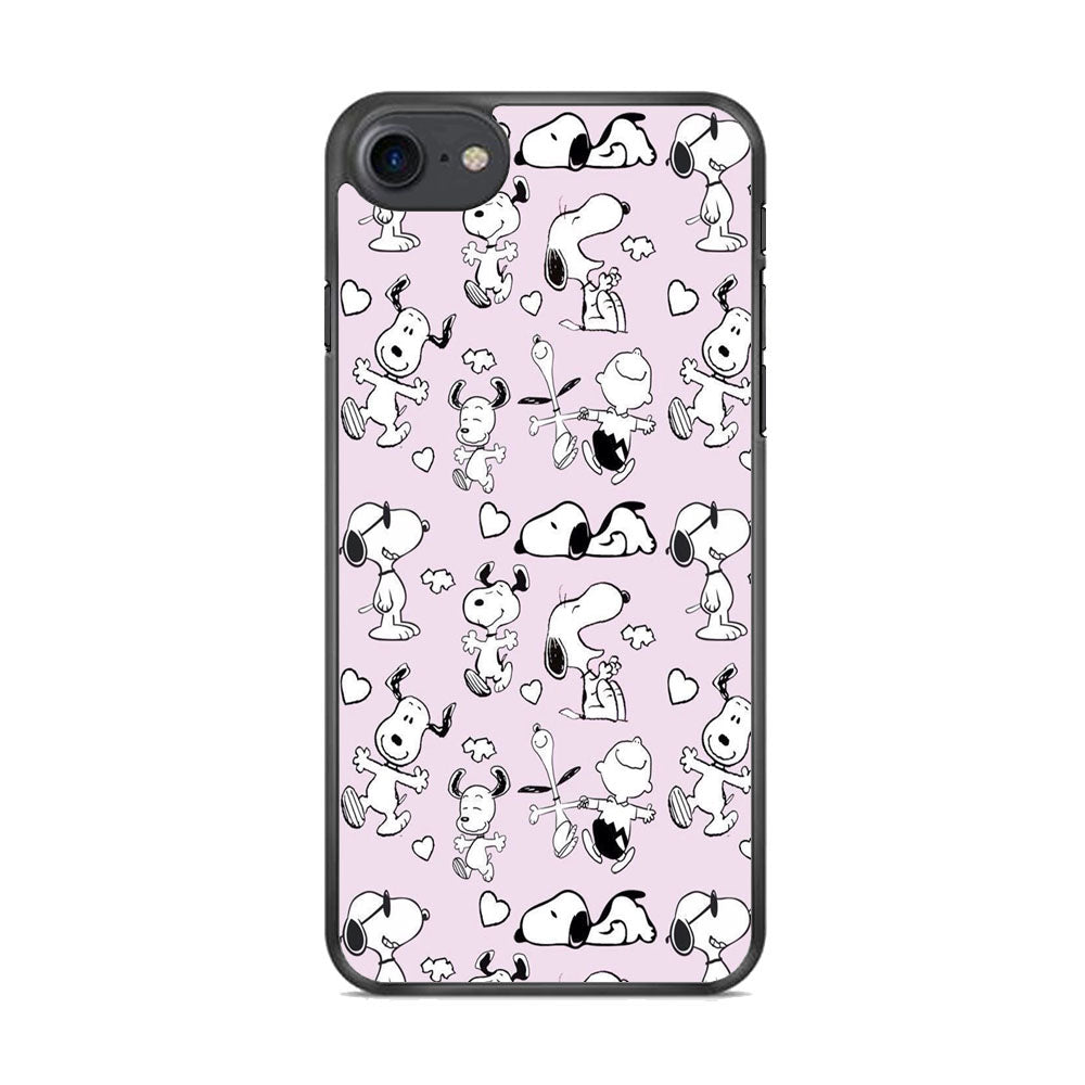 Snoopy and Charlie Happiness iPhone 8 Case