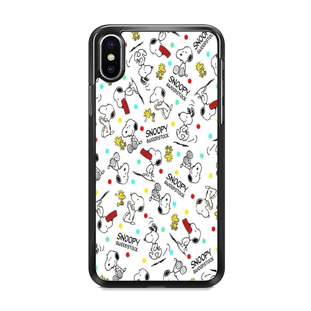 Snoopy and Woodstock iPhone X Case