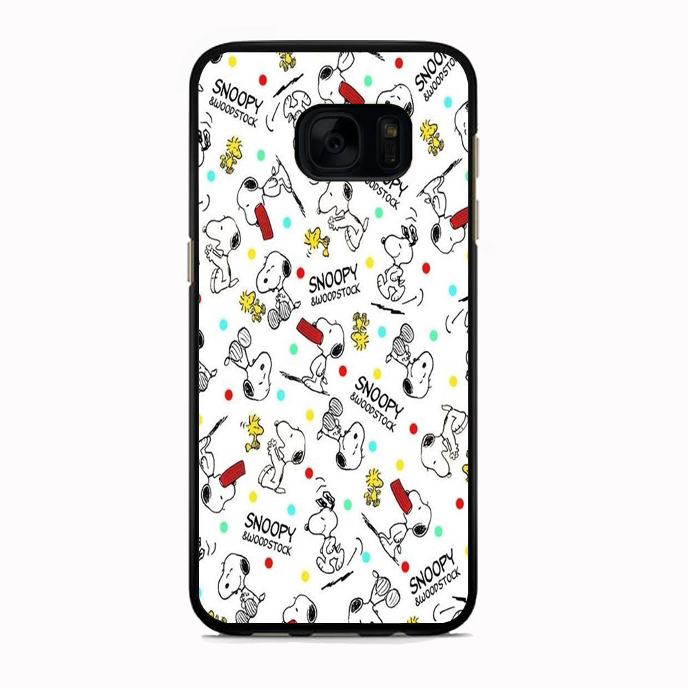 Snoopy and Woodstock Samsung Galaxy S7 Case