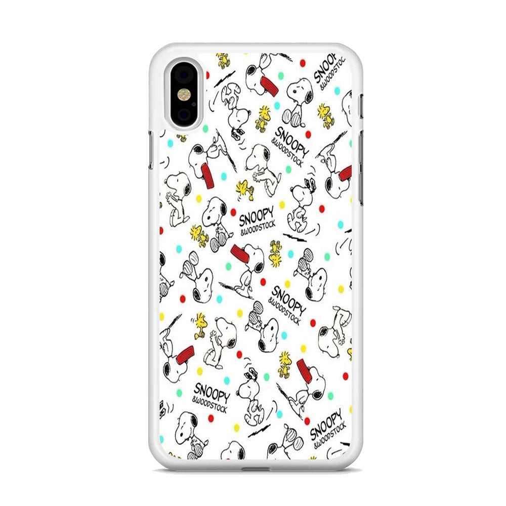 Snoopy and Woodstock iPhone X Case