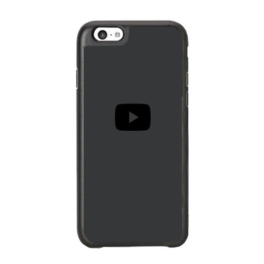 Social Media Youtube Play Button Grey iPhone 6 Plus | 6s Plus Case